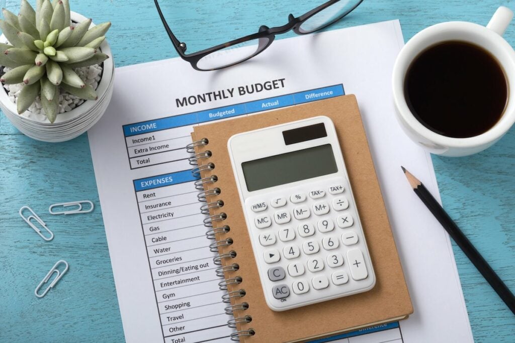 How to stay on budget